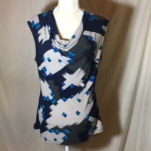 the Limited Sleeveless Cowl Neck Top